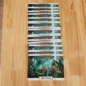 Warhammer: Age of Sigmar Warscroll Cards Seraphon